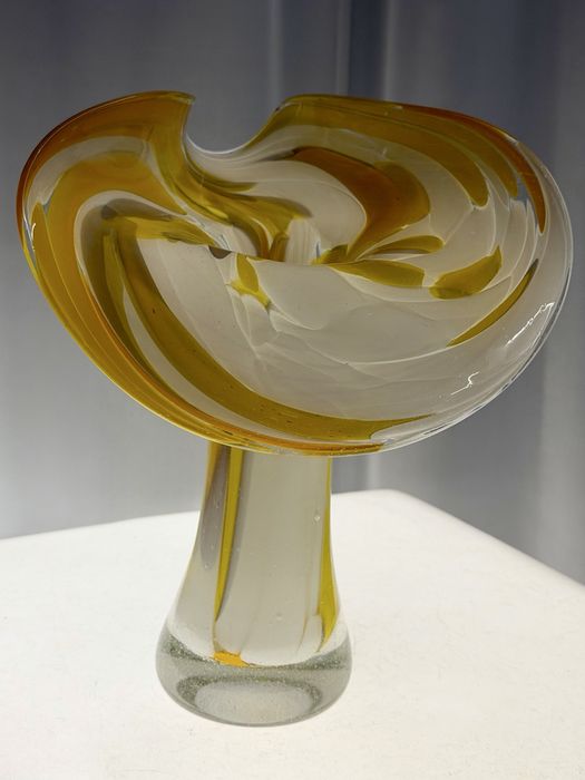 Unikatowy Wazon Kalia Lavorazione Arte Murano Włochy lata 1970te  Top