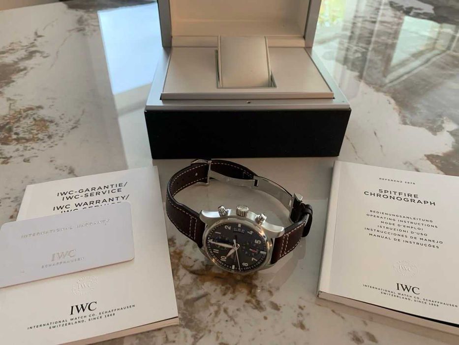IWC Pilot’s Watch Chronograph Spitfire IW387802 – Excelente estado