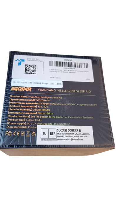 Aparat tlenowy wspomagający sen