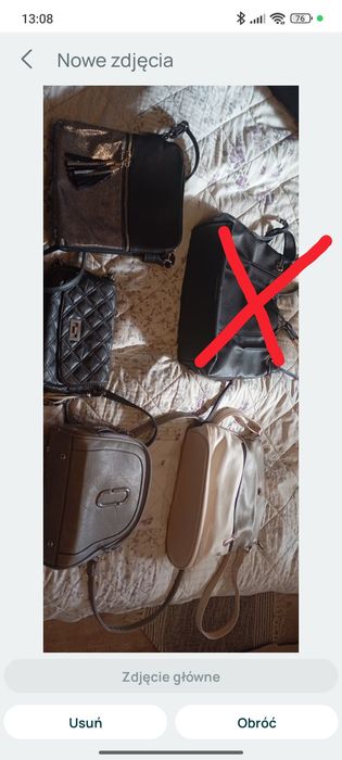 Torebki zestaw 5 sztuk edytowane ogloszenie