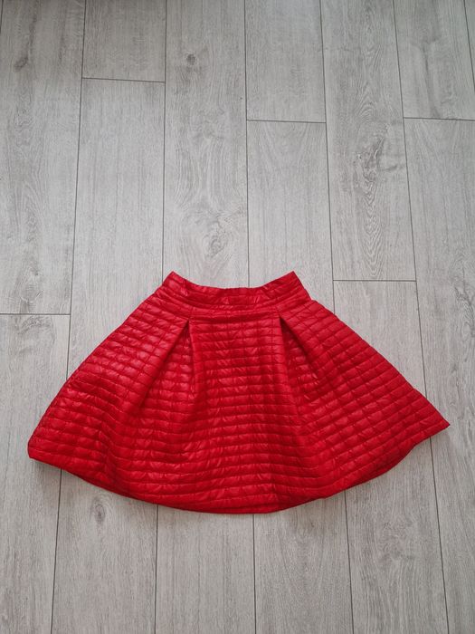 O la voga spodnica pikowana ocieplana rozkloszowana