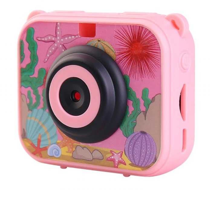 Дитяча екшн камера водонепроникна рожева