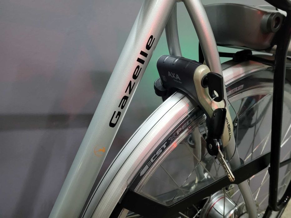 Rower elektryczny GAZELLE ORANGE EXCELLENT 1700 KM 36V Męski 57cm