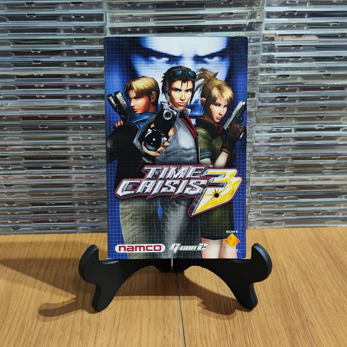 Time Crisis 3 Manual Original PS2