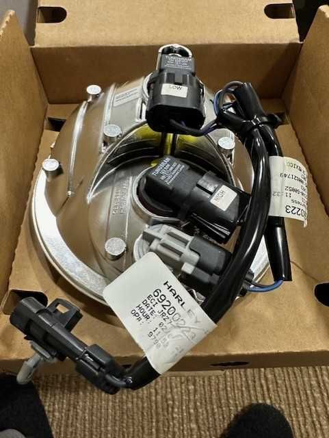 Фара Головна Harley Davidson  PN 67700072 + жгут PN 69200223