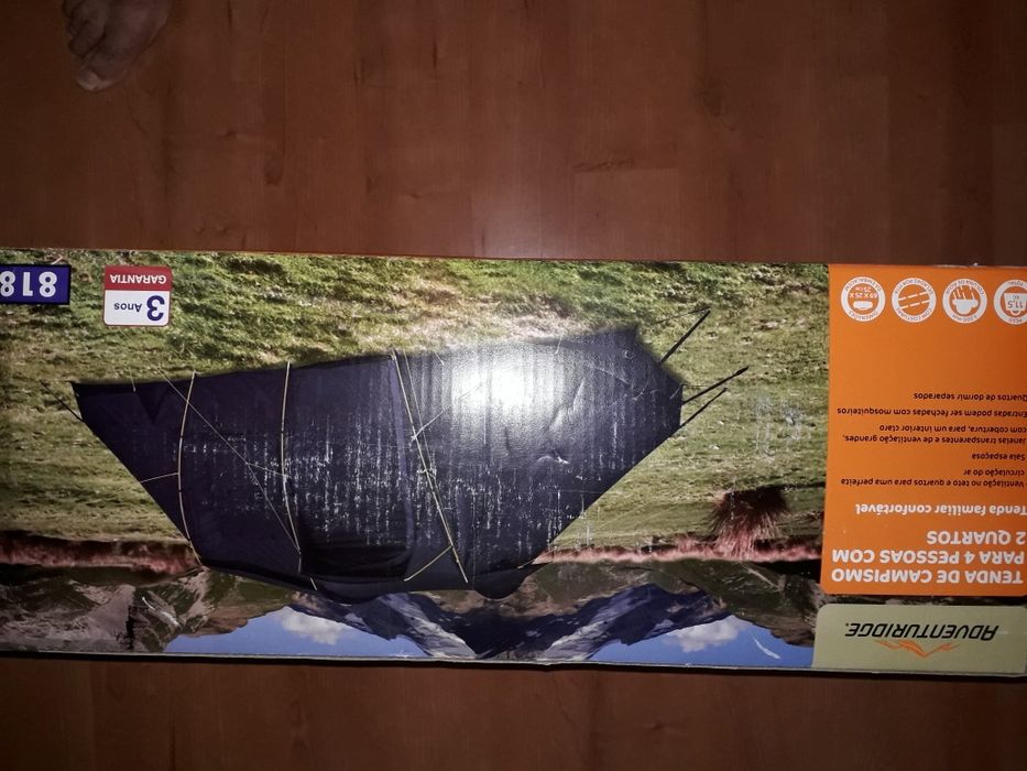 Tenda campismo 4 pessoas