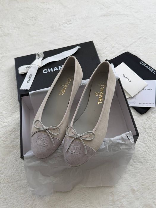Balerinki  baleriny Chanel