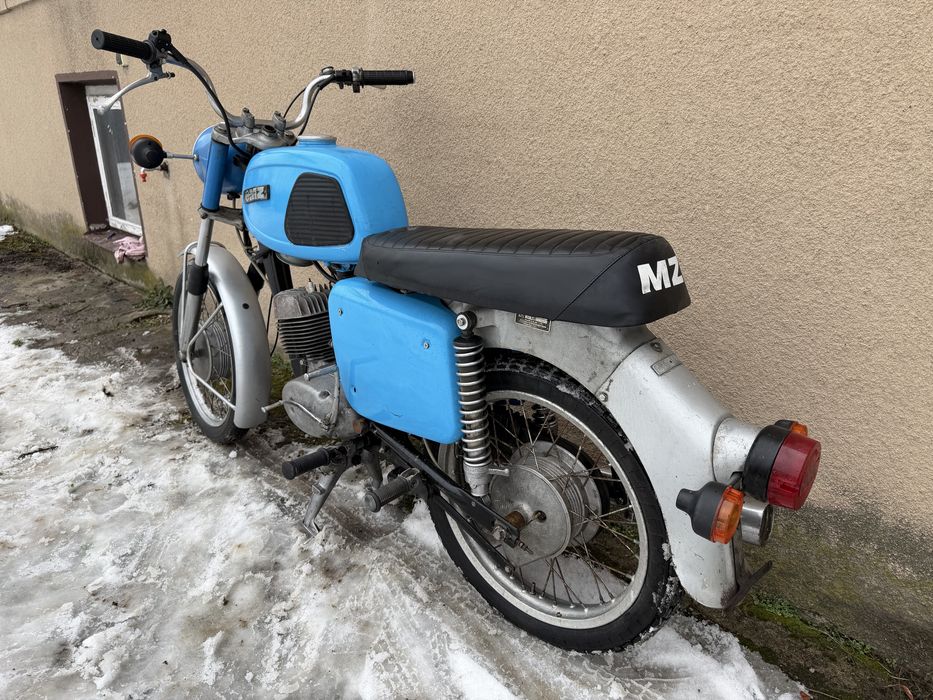 MZ TS 125 niebieska