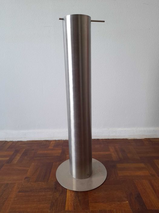 Cinzeiro vintage, em aço inox