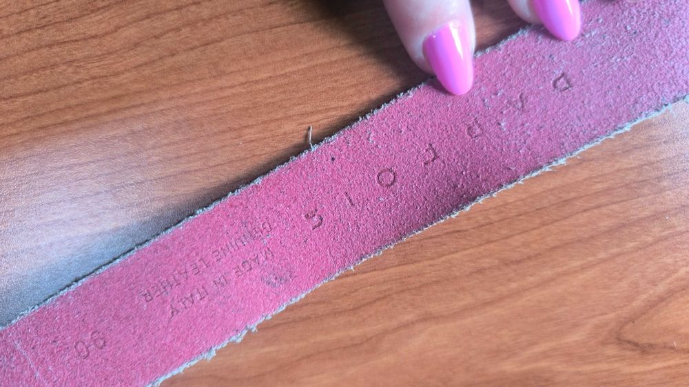 Cinto Vermelho Com Fivelas - Parfois