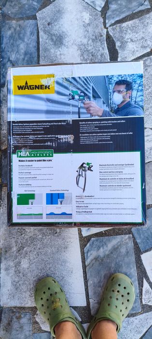 Wagner universal 250m paint sprayer