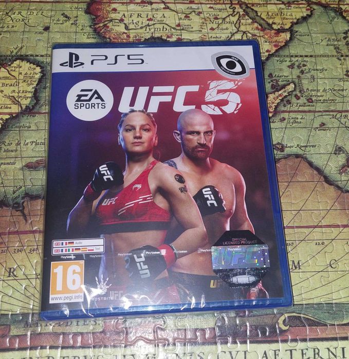 (Ps5) UFC 5 Novo e Selado