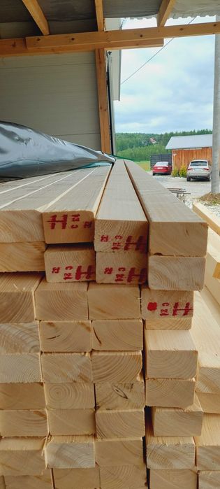 Kantówki C24 4,5x7cm konstrukcyjne listwy Suche strugane 45x70