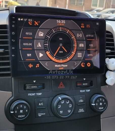 Магнитола CARNIVAL Kia SEDONA GPS TV Карнивал 2 дин CarPlay Android 15