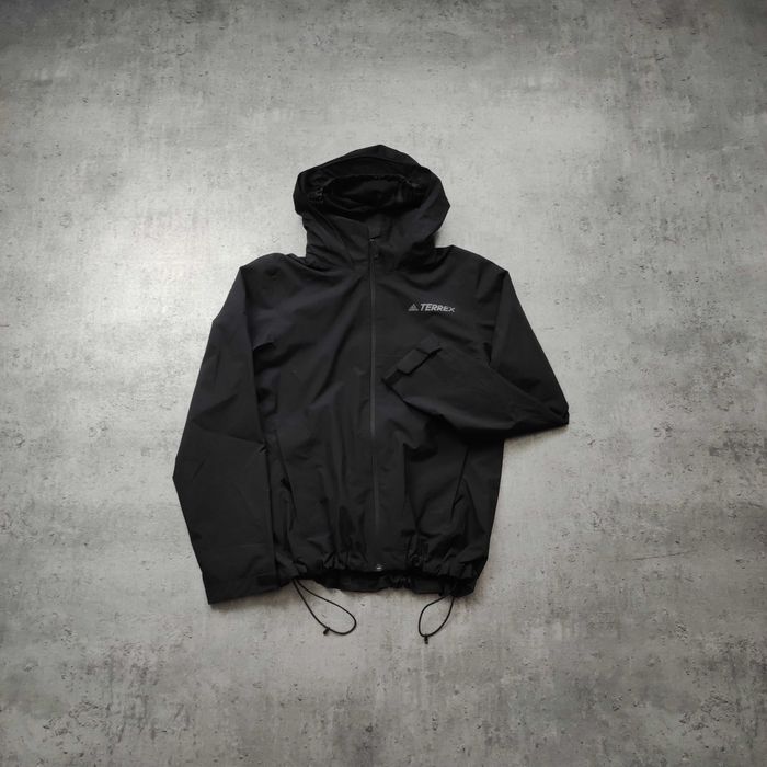 DAMSKA Kurtka Lekka Wiatrówka PRO Adidas Terrex Trekking Active Góry