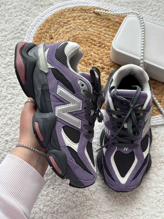 37, 39 розмір кросівки жіночі нью беланс 9060 new balance фіолетові пурпурні