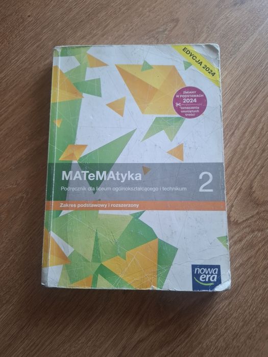 Matematyka 2 Liceum Nowa Era zakres rozszerzony