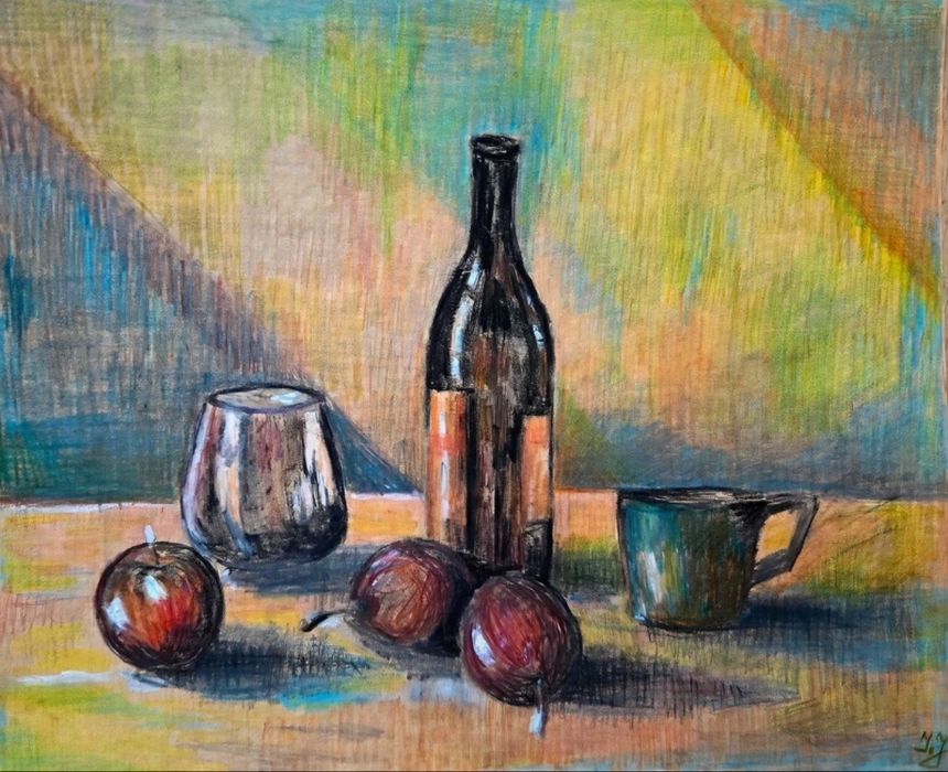 Obraz autorski martwa natura