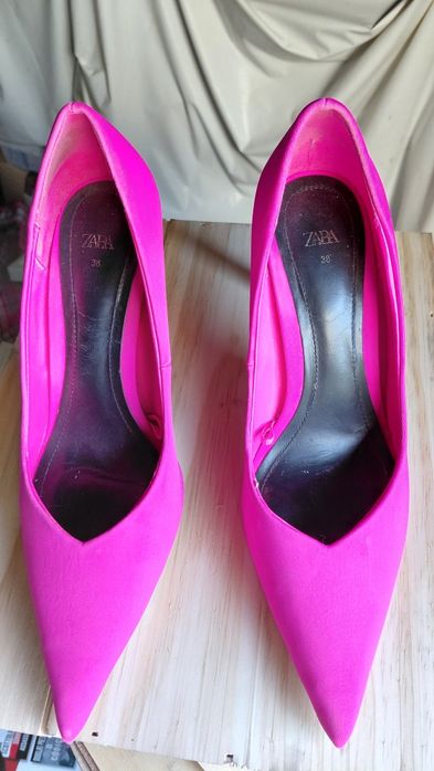 Sapatos cor de rosa Zara Tam 38