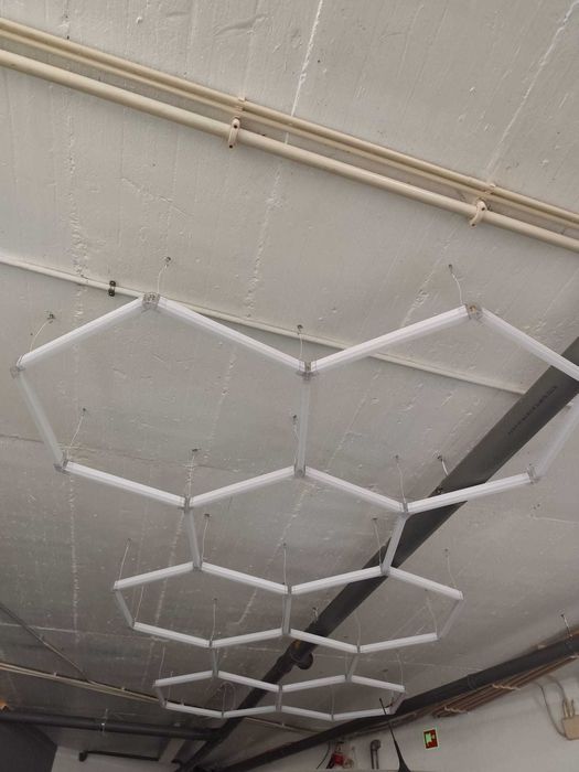 Luz LED hexagonal