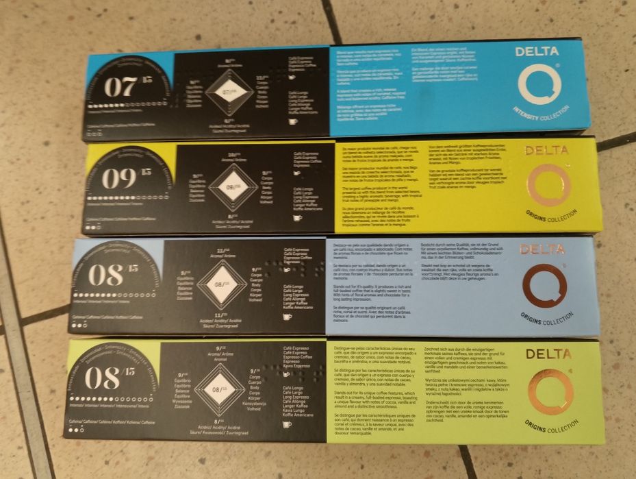 Nowy Ekspres kapsułkowy Delta Q MILKQOOL mini 20 bar czarny