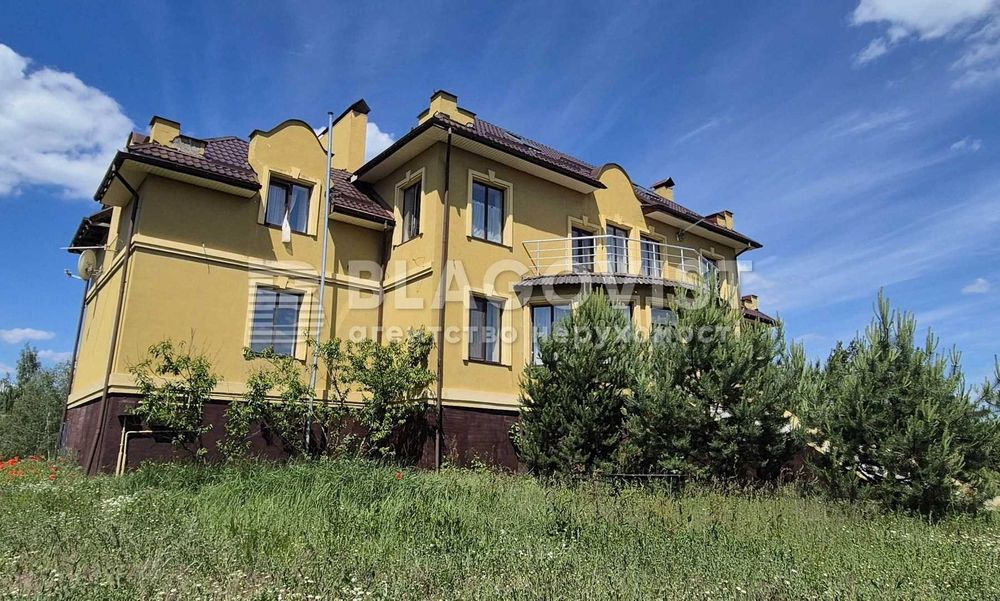 Продаж будинку 750м2 біля Києва 100 соток лес, озеро с. Нижча Дубечня