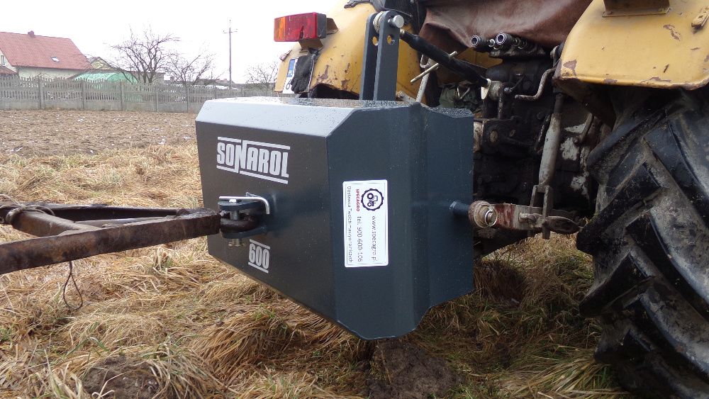 Obciążniki na przedni lub tylny tuz do traktora ! BALAST  WYPRZEDAŻ !