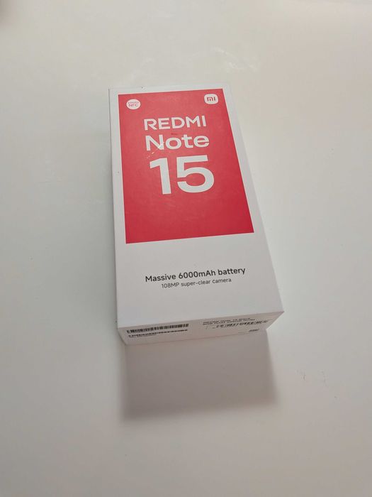 Xiaomi Redmi Note 15 256 GB NOVO em caixa Selada 8GB RAM
