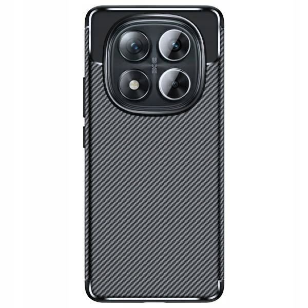 Etui Beline Carbon Armor Xiaomi Redmi Note 14 Pro 5G czarny/black