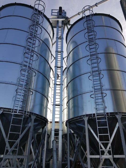 Silos zbożowy lejowy , płaskodenny Kbks Poland promocja