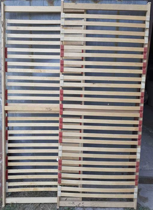 stelaż pod materac do łóżka 2 sztuki 80x200 cm
