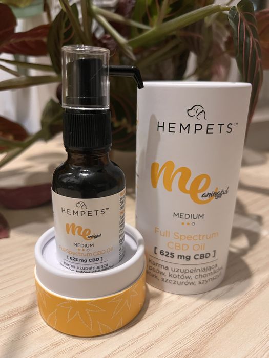Olejek Hempets dla kota lub pieska