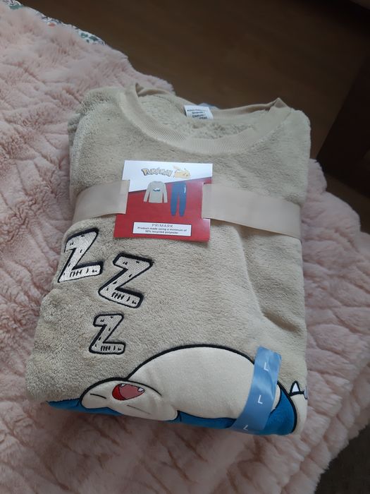 Piżama L Primark Pokemon męska kolekcja limited dresik misio zima