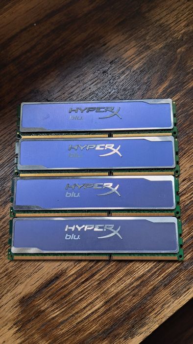 Pamięć RAM 32GB (4x8GB) ddr3 HyperX Blu