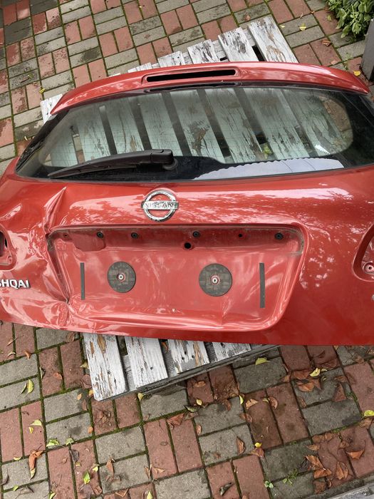 Скло кришки багажника Nissan Qashqai j10 2008, скло ляди Кашкай