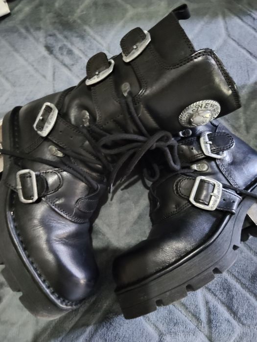 Botas New Rock pretas