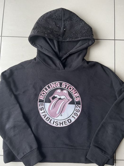 Bizuu, bluza z kapturem, the Rolling Stones roz S