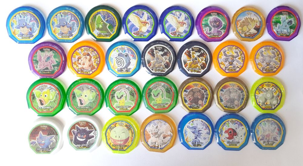 Tazos pokemon nox - venda à unidade