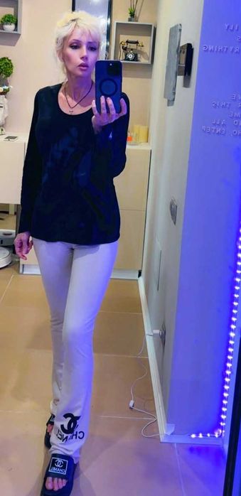 Яркие брюки Dolce&Gabbana на большой рост