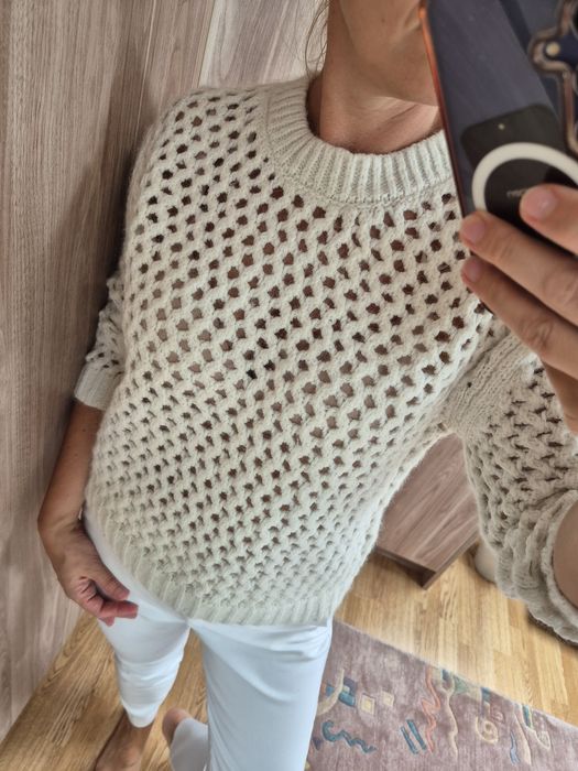 Sweter damski ażurowy Primark rozm. XS