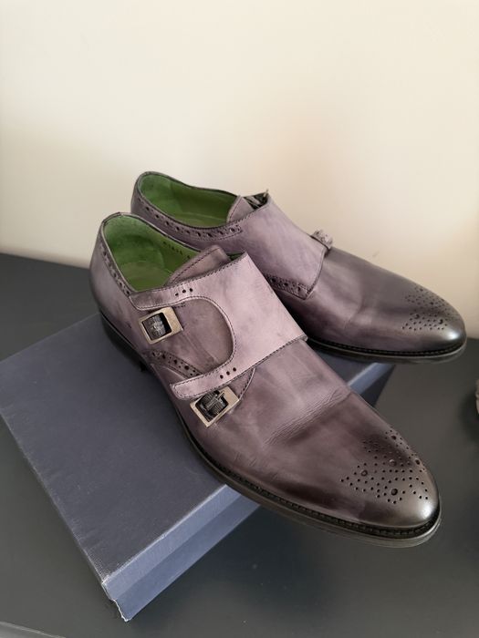 Італійські чоловічі туфлі, 100% шкіра, преміум бренд, 43 розмір