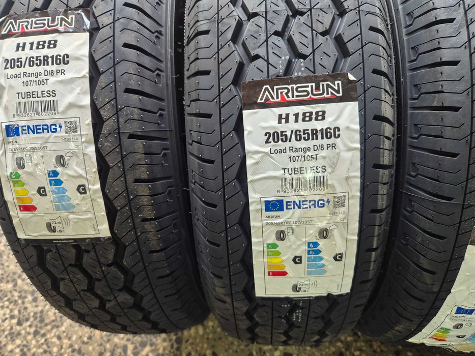 205/65r16c arisun nowe opony letnie 2026r bus dostawcze montaz w cenie