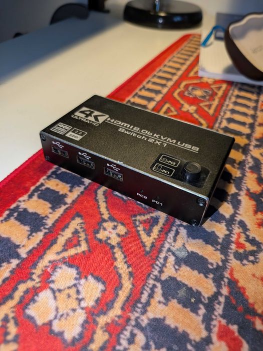 Przełącznik KVM Pawonik JL-4K0201K