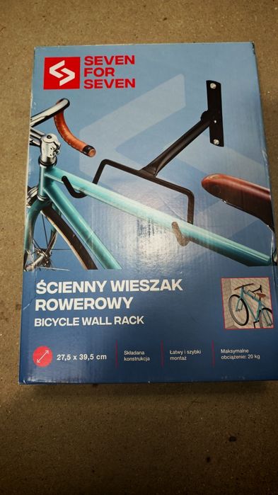 Uchwyt rowerowy montowany na ścianę