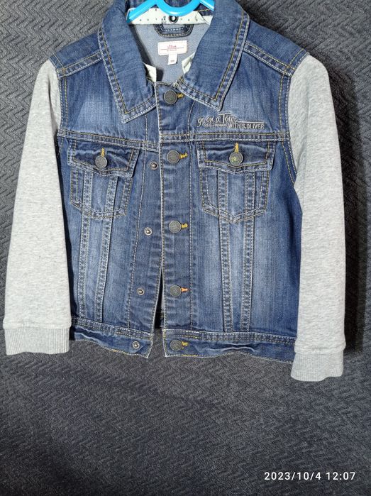 Bluza jeansowa dla chłopca