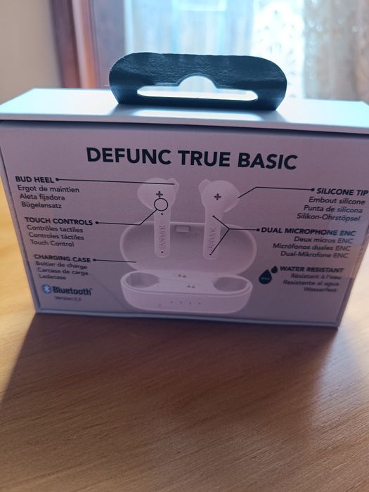 Auriculares bluetooth Defunc novos