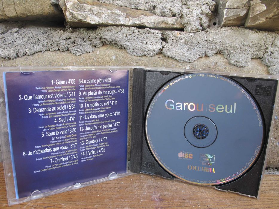 Płyta CD_Garou Seul+ BONUS
