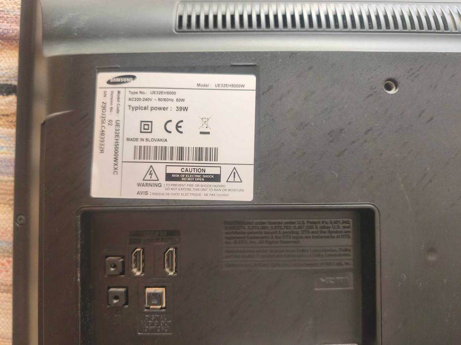 Televisor para peças