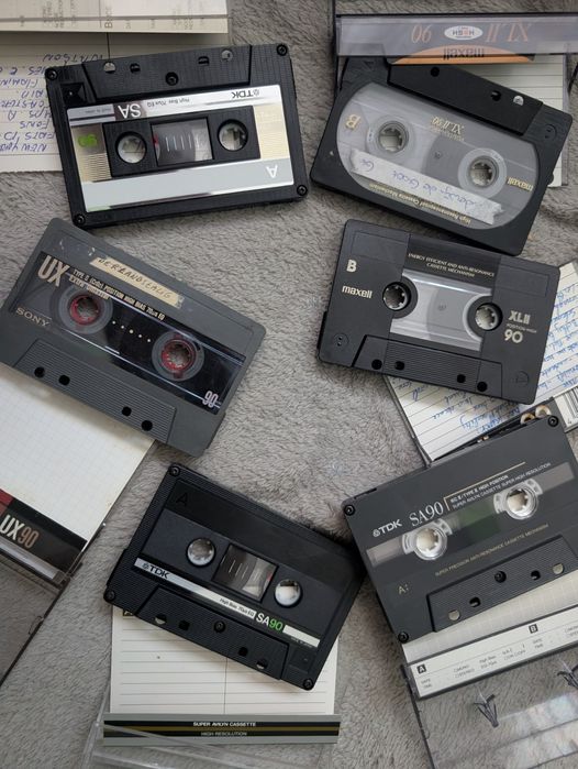 Maxell Tdk  Sony хромові аудіокасети, записані з вініла мною. Лот.