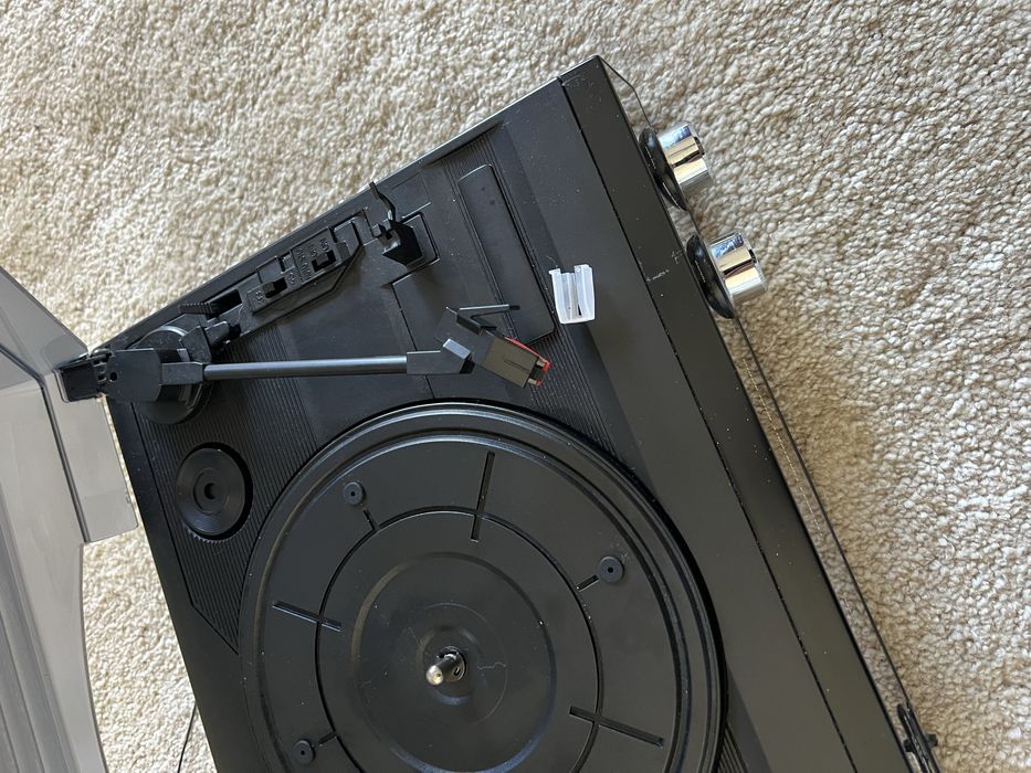 leitor de vinil/gira discos roadstar